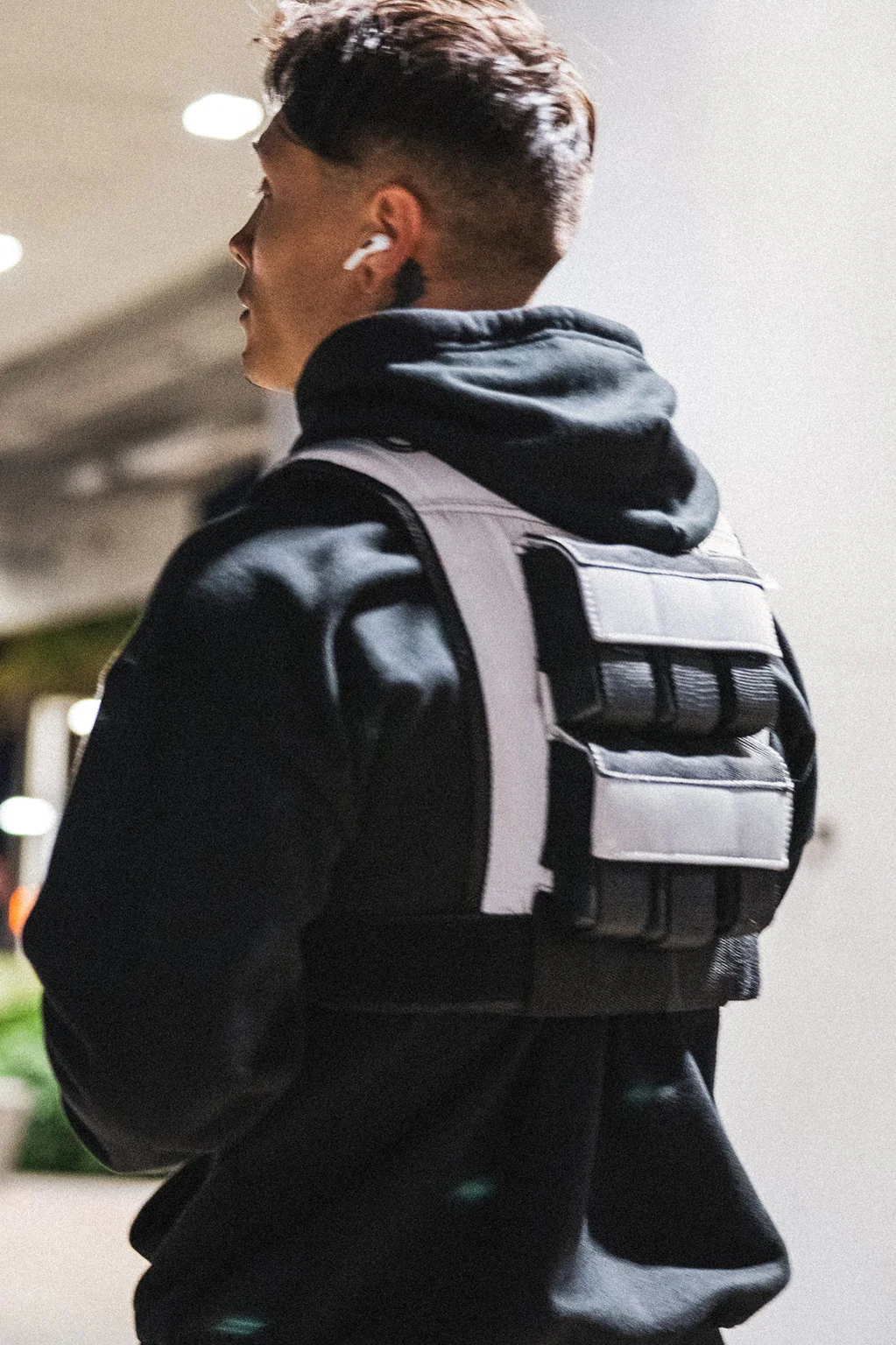 28LB Weight Vest - 3M Reflective Grey - Image 5