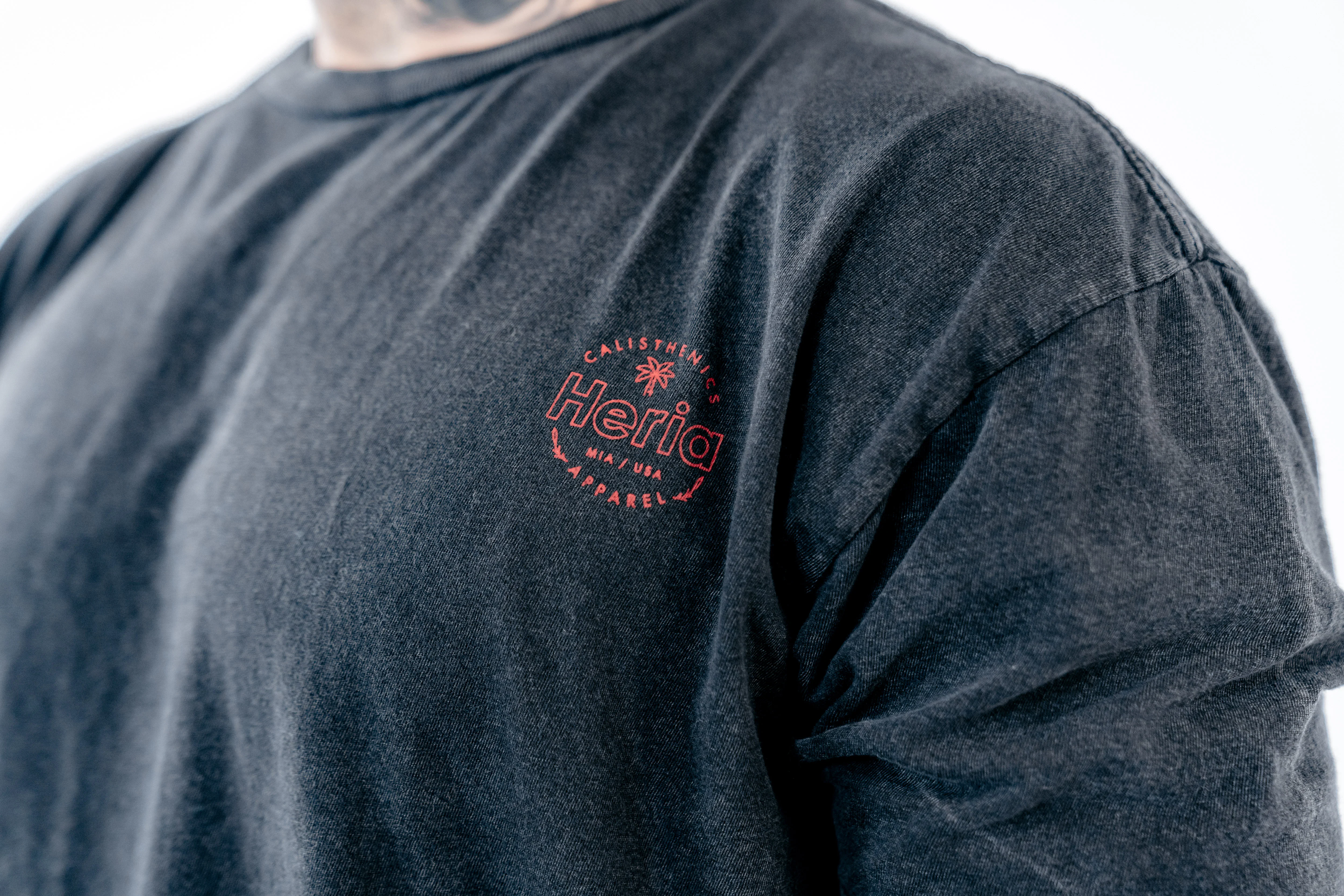 Acid Wash Black T-Shirt - Image 5