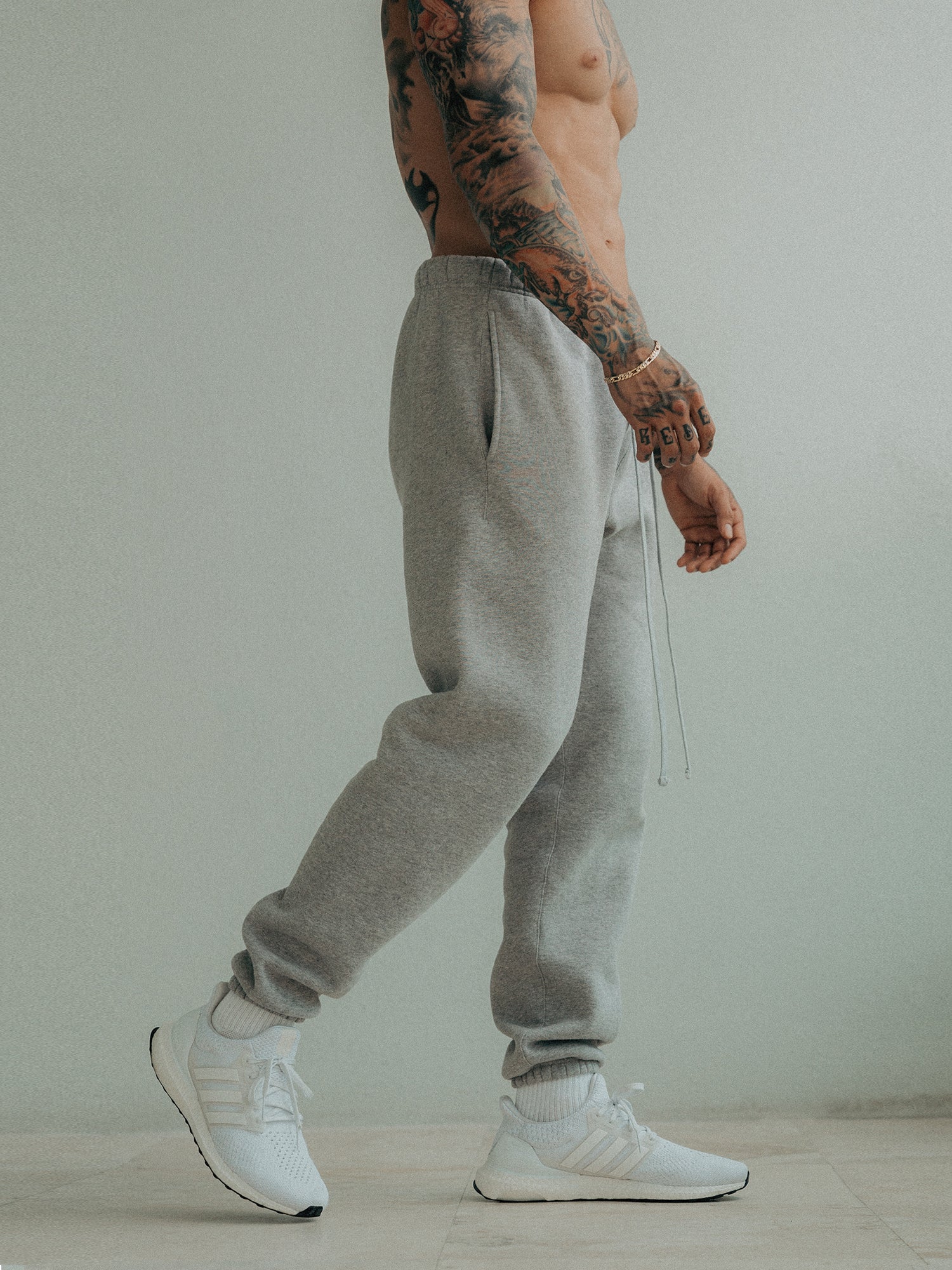 Heria Everyday Relaxed Fit Joggers - Grey - Image 3