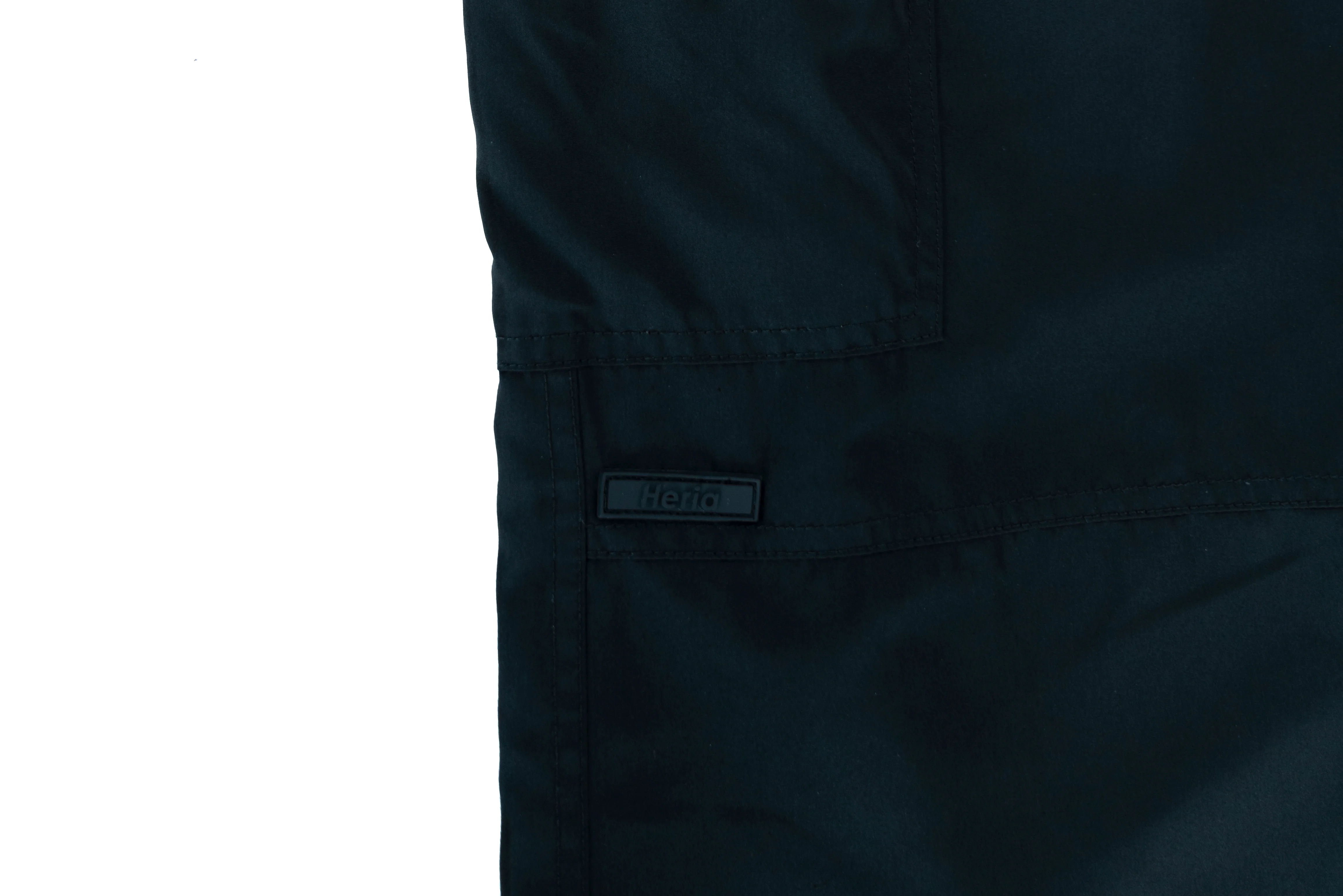 Drawstring Track Pants - Black - Image 11