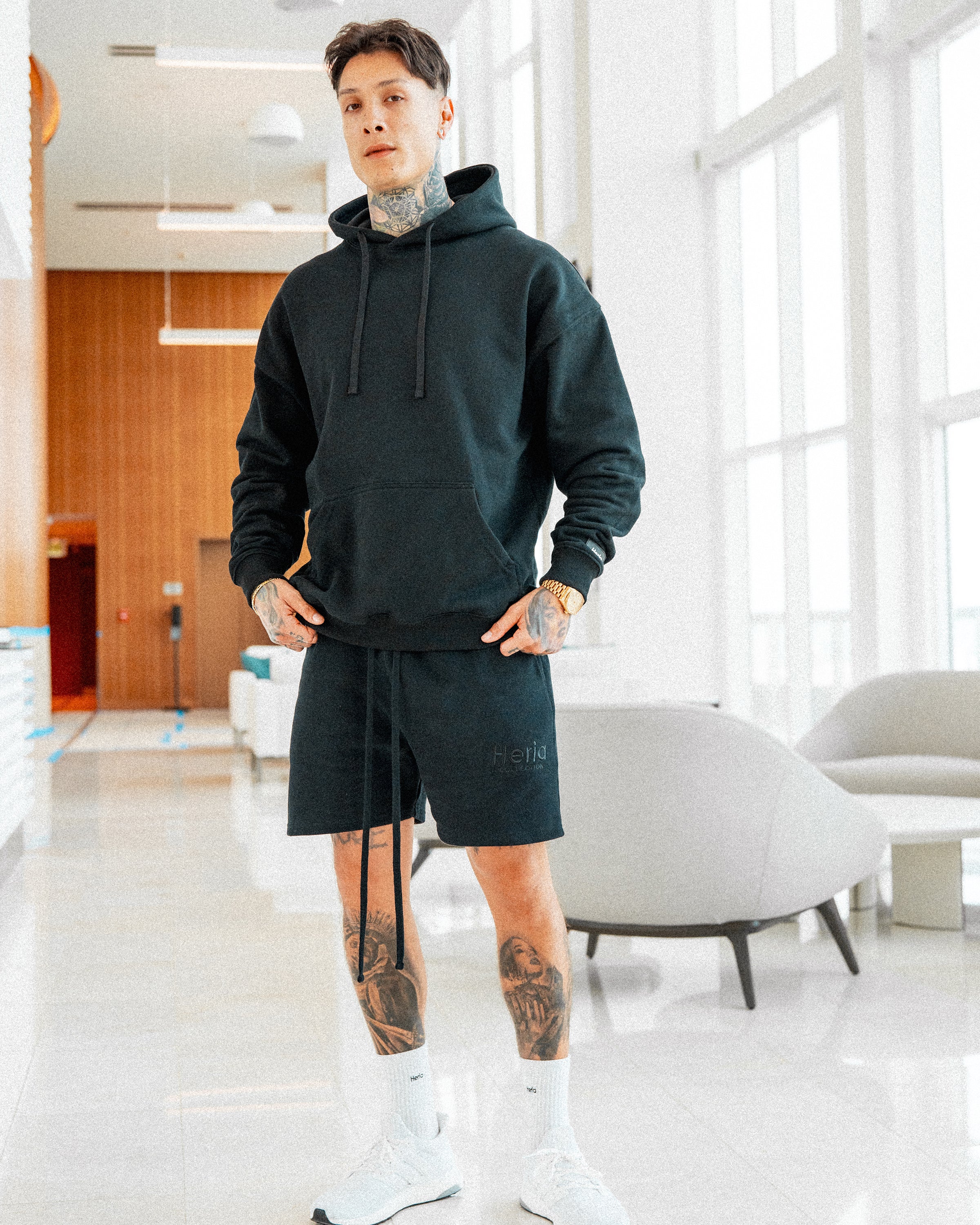Heria Hoodie - Black - Image 10