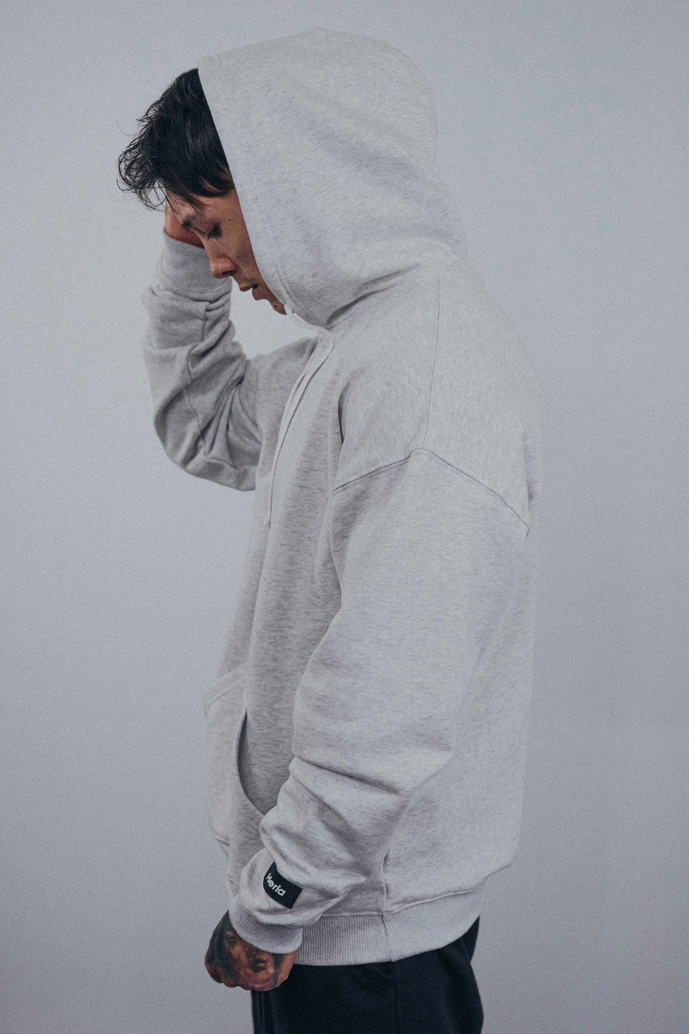 Heria Hoodie - Grey - Image 4