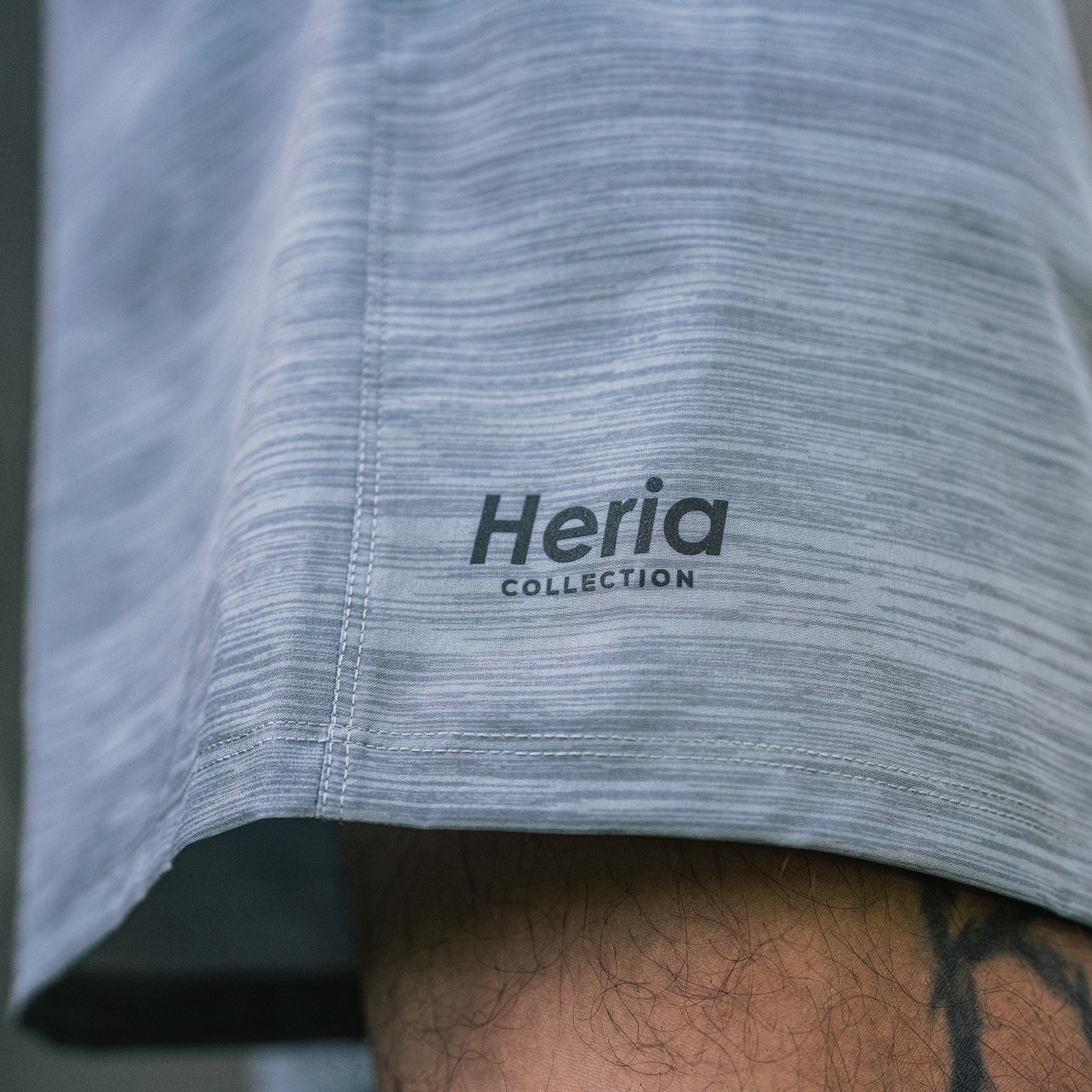 Heria Shorts - Heather Grey - Image 4