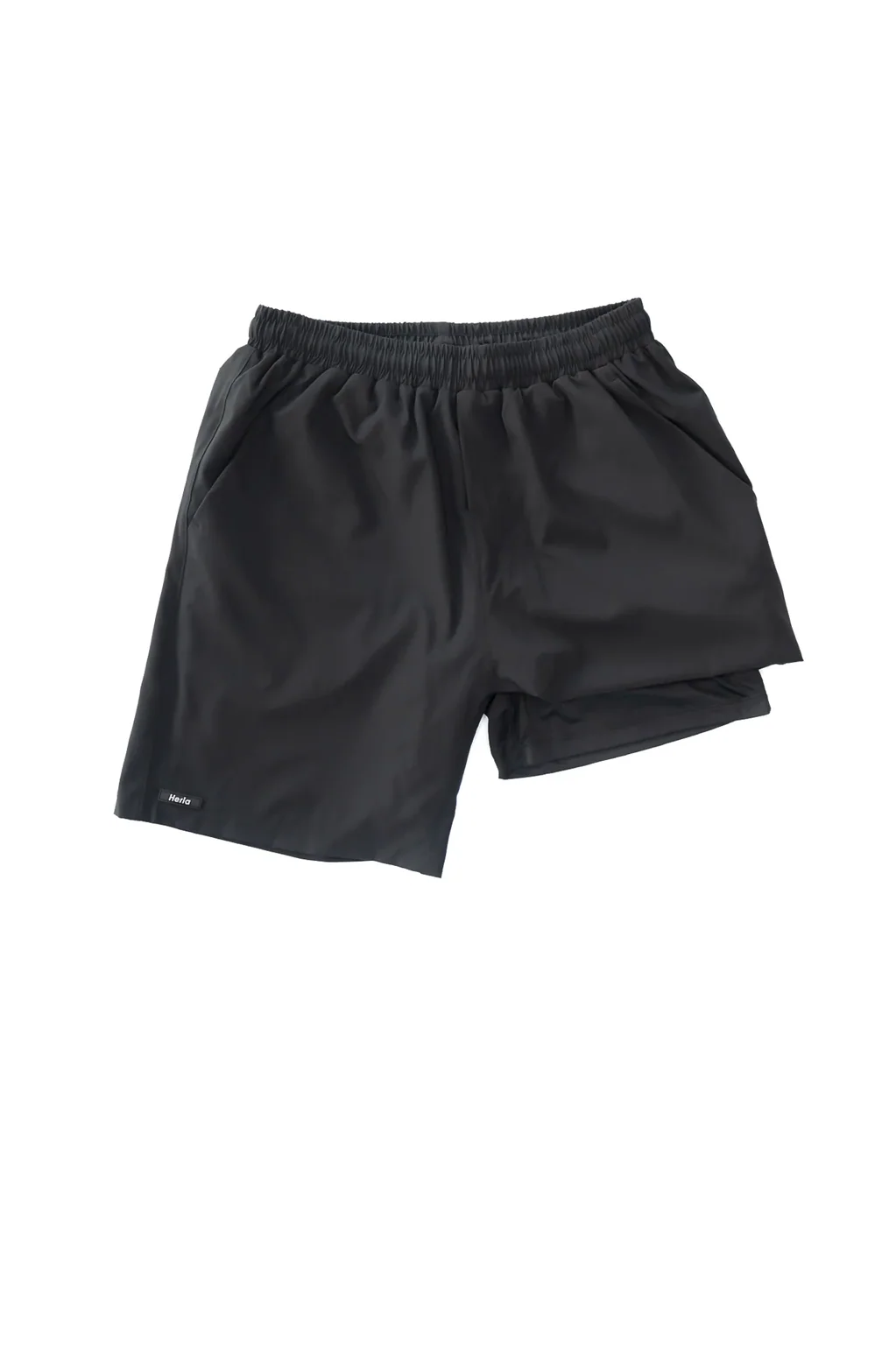 Heria Shorts - Solid Black - Image 3
