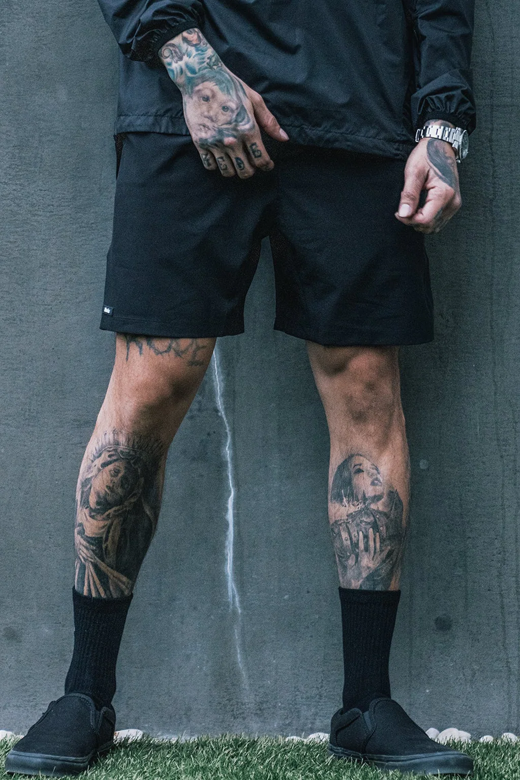 Heria Shorts - Solid Black - Image 7