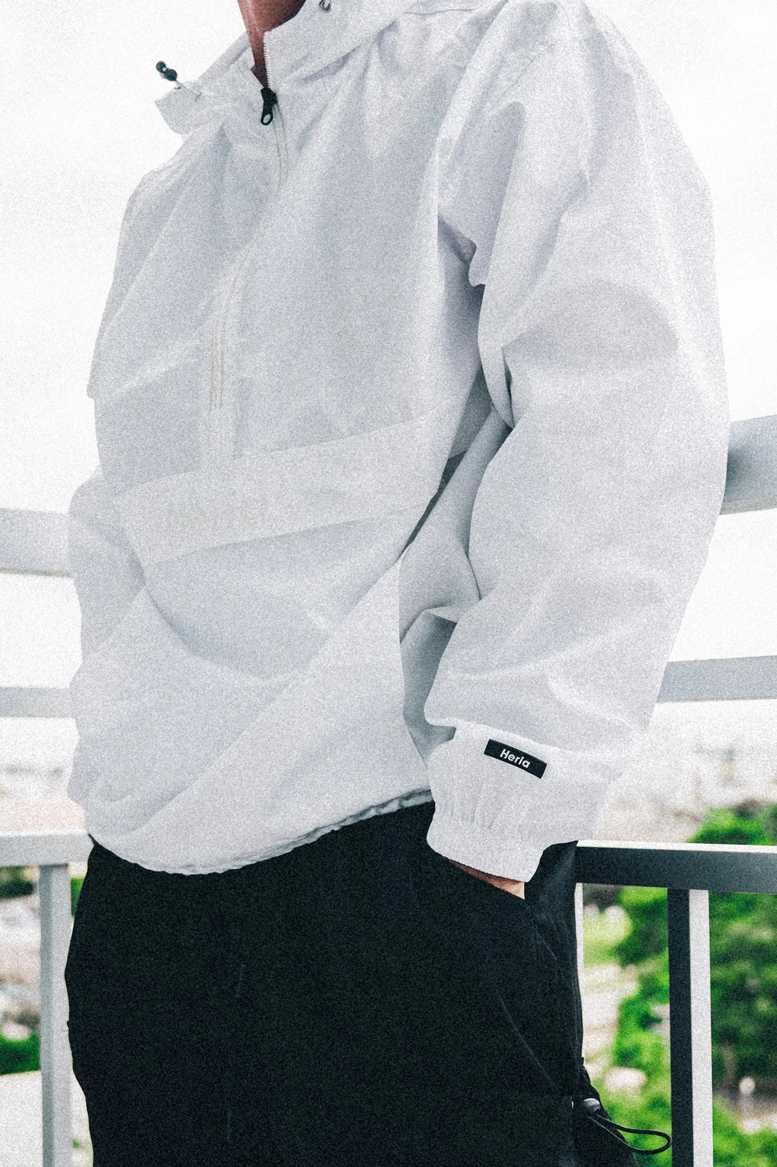 Heria Weatherproof Jacket - Cloud White - Image 4